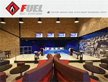 Tablet Screenshot of fuelrestaurant.com